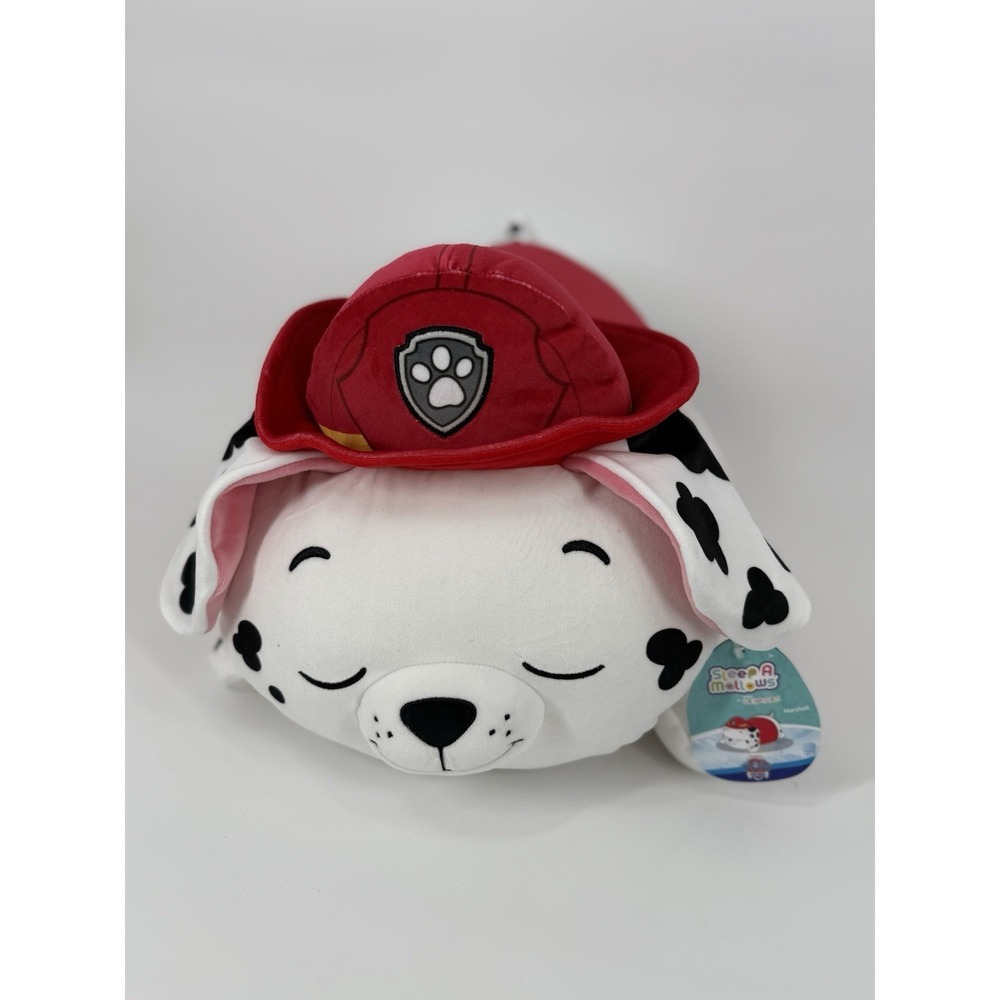 NEW Squishmallows SleepAMallows 18"‎ Inch Paw Patrol Marshall HUGE Squishmallow